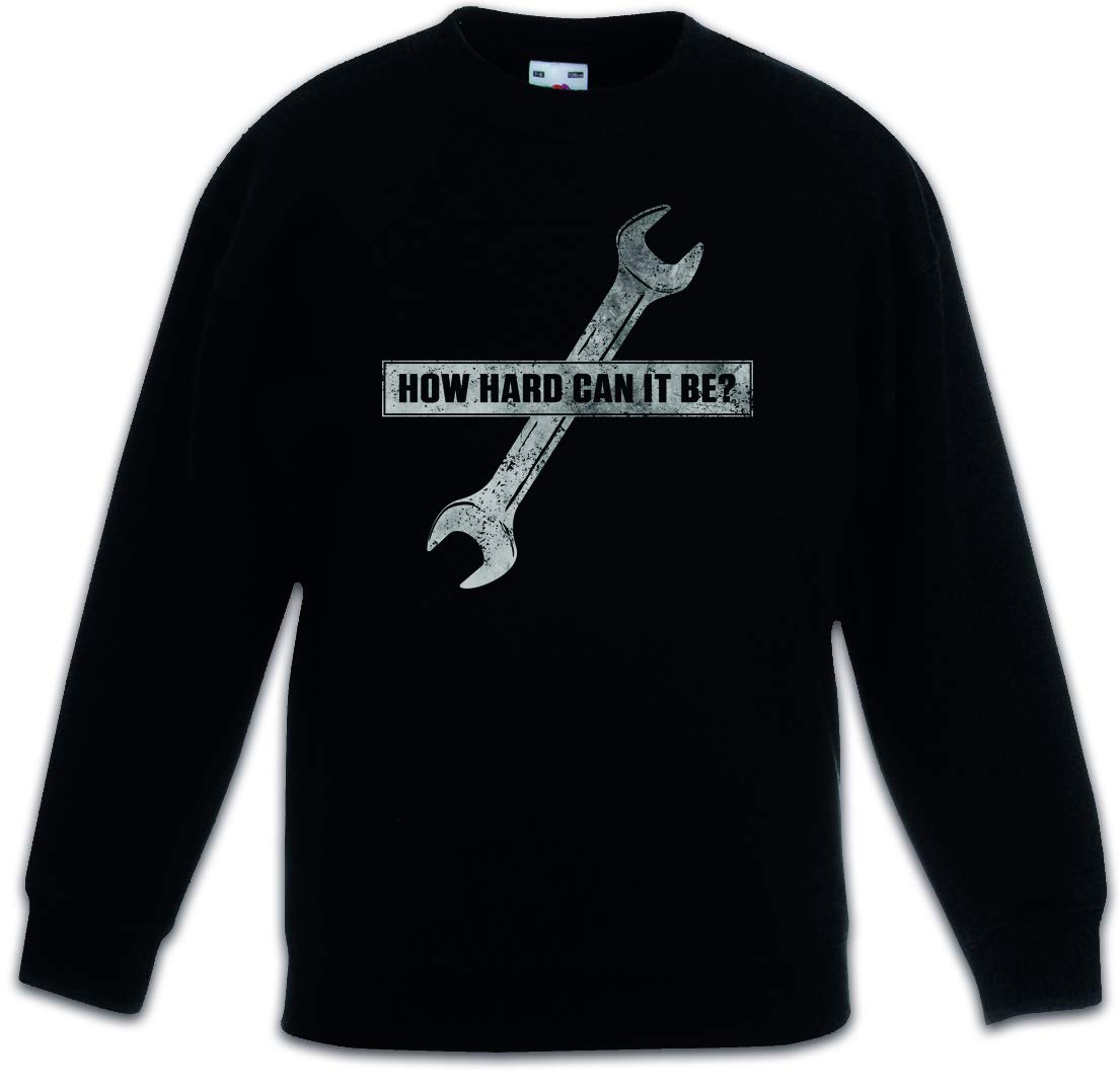 Pullover noir enfant How Hard Can It Be? confortable et durable - 3