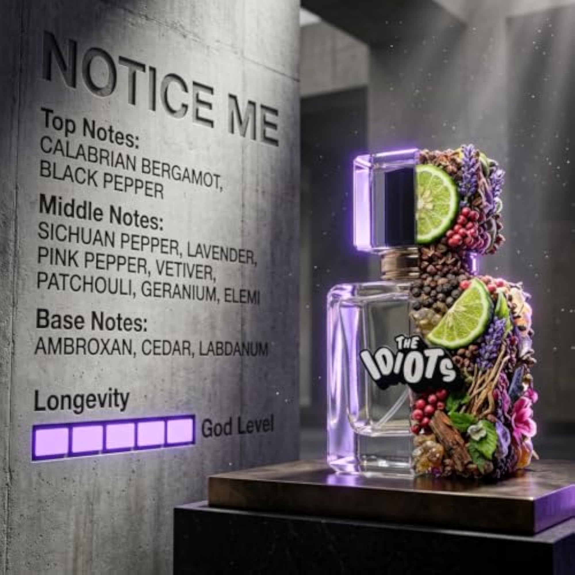 NOTICE ME Men's Eau de Parfum, Long Lasting