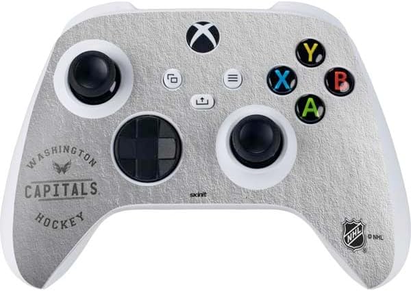 Skinit Decal Gaming Skin Compatible with Xbox Series S Controller - Officially Licensed NHL Washington Capitals Frozen Design