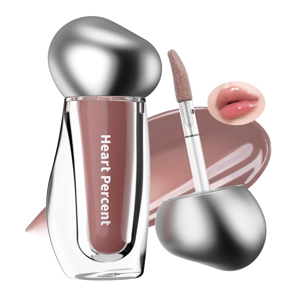 Heart Percent Dote On Mood Over Melting Gloss #04. Nudy Cocoa