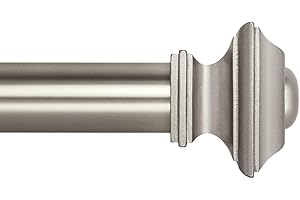 Adjustable Curtain Rod for Wider Windows (120-160 inches)