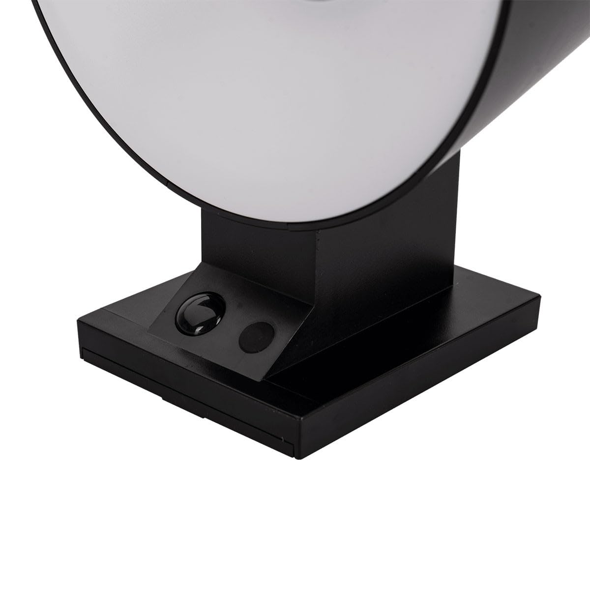 ASLO - Solarna lampa ścienna LED, czarna, 5,26 W, 1000 lm, kąt 120°, bezprzewodowa, inteligentna, IP54