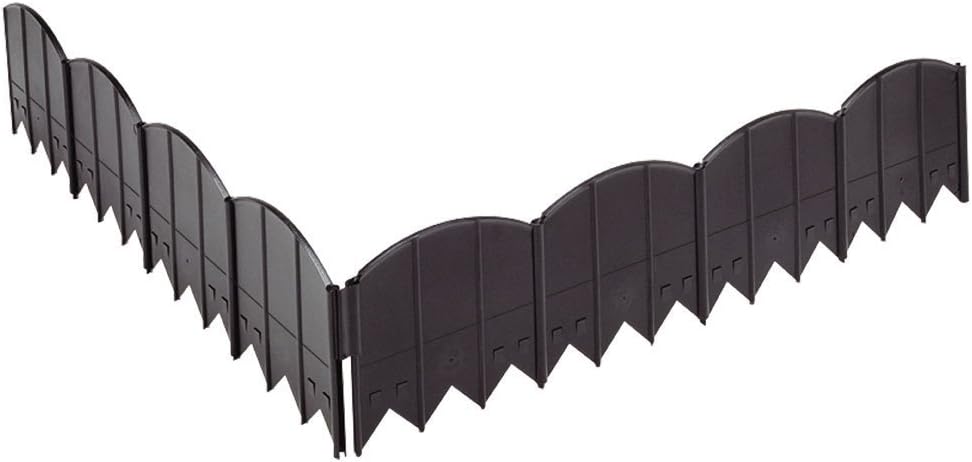 Black Heavy-Duty Resin Hammer-In Lawn Edging