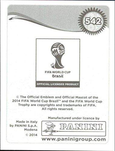 2010 FIFAワールドカップ ウルグアイ代表 サインボール 2014 Panini FIFA World Cup Stickers #542 Andre Ayew Ghana at