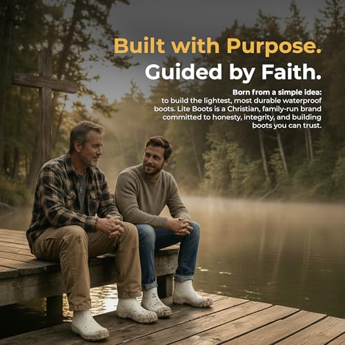 Image of Waterproof Deck Boots for Women | Lightweight, Anti-Slip Rubber Rain Boots, 10 oz each | Pull-On Fishing & Ankle Boots for Sailing, Boating, Docks, Camping | Garden Boots for Everyday