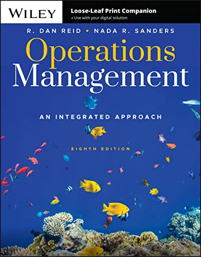 Operations Management: An Integrated Approach
