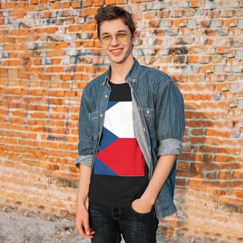 Chemise République tchèque EdWal pour homme à manches longues - 5