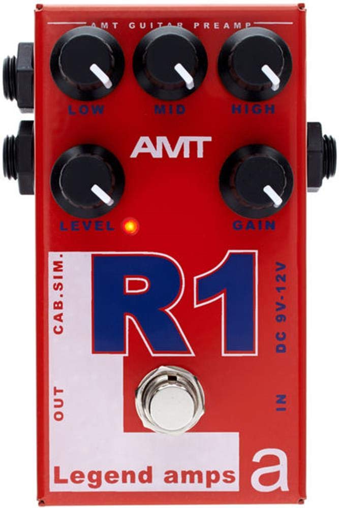 AMT R1 – 1 canale JFET preamplificatore per chitarra con Cab.Sim (Mesa Triple Rectifer Emulate)
