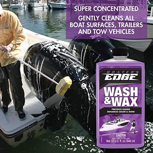 BOATER'S EDGE Wash & Wax - 32 OZ One-Step Wash + Wax miniatura 4