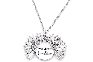 Personalized You are My Sunshine Necklace