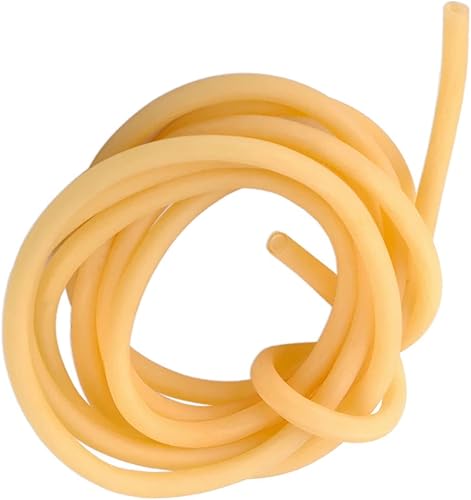 Miniatura 2 de Tubo de goma de látex natural de 18 pulgadas (0.118 in) de diámetro interior x 316 pulgadas de diámetro exterior para banda de fusil submarino y