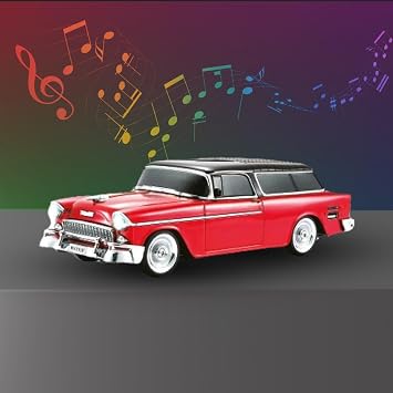 Sunix 1500 Mah 10W Classic Car Bluetooth Speaker Red BTS-130