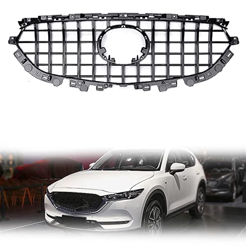 Grille de course modifiée en ABS pour Mazda CX-5 2017-2020 : garniture de calandre élégante et durable