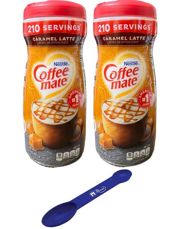 (Pack of 2) Coffee Mate Caramel Latte Powder Coffee Creamer