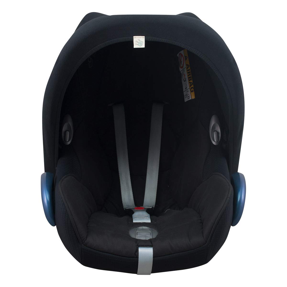 JYOKO Kids Capuccio Universale per Ovetto Compatibile con Maxi Cosi Gruppo 0, Capottina per Seggiolino Auto e Passeggino, Adatto per la maggior parte delle Marche (BLACK SERIES)