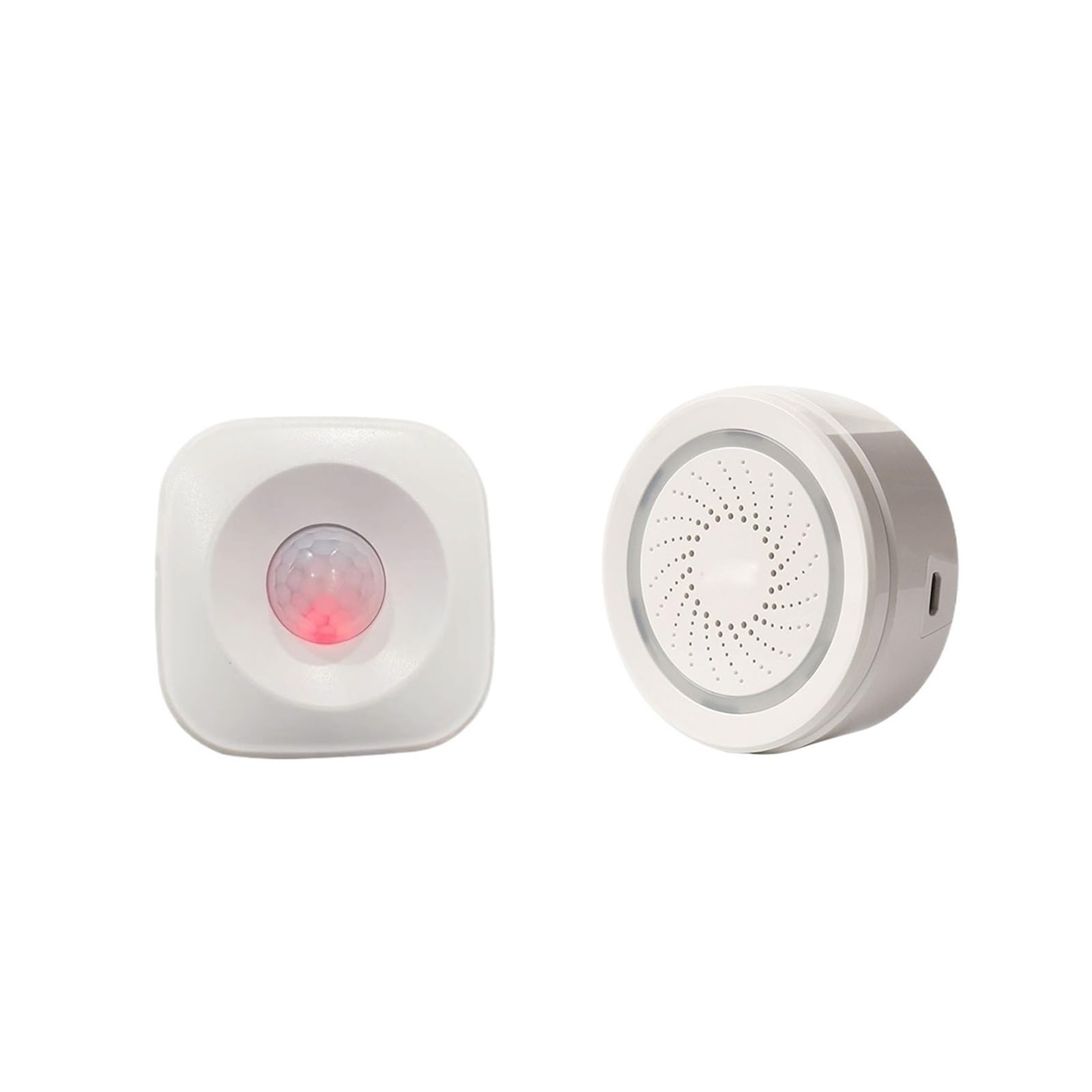 CUDTAPI Motion Sensor Detector Movement Alarm APP Wireless Home Automation System Work(PIR Siren Kir)