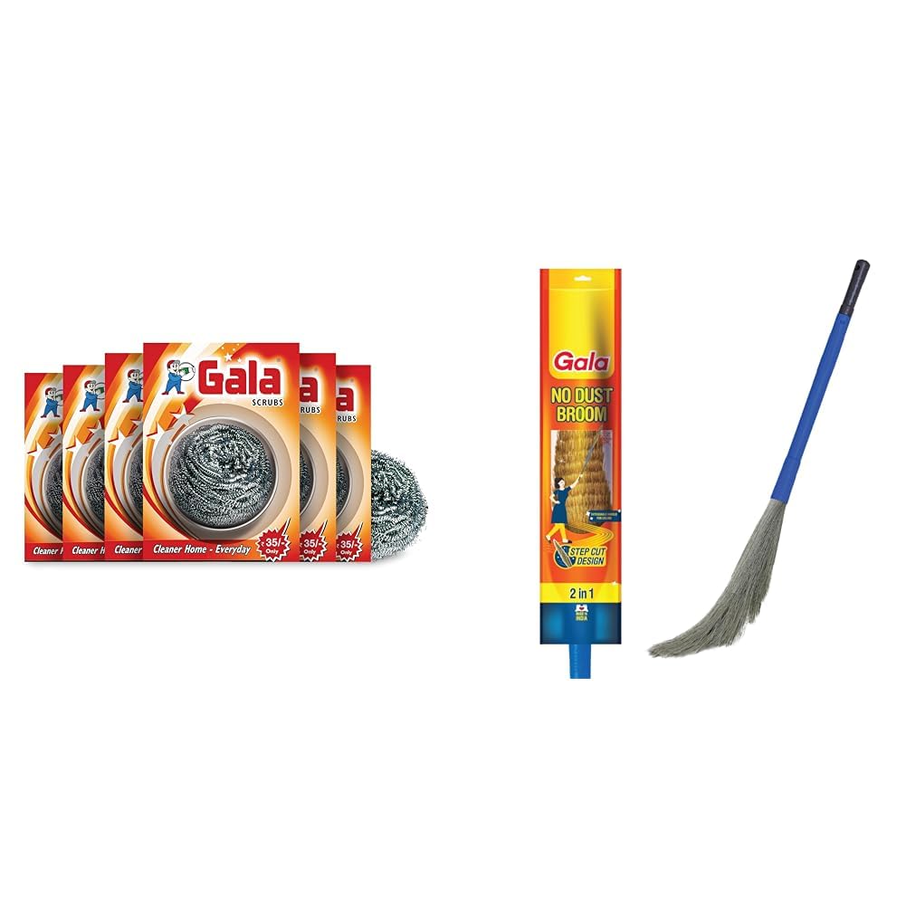 Gala Steel Scrubber Combo Set (Pack of 6) (B0BFD8S6CT) Amazon Price History, Amazon Price Tracker