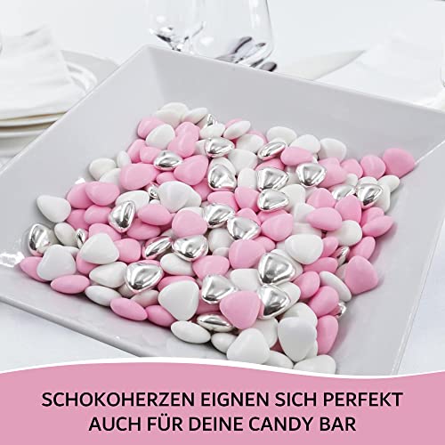 EinsSein 1kg Confetti di Cuore al cioccolato Mix