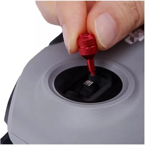 Miniatura 2 de Para DJI FPV Control remoto Sticks para DJI FPV Drone Joystick aleación de aluminio Pulgar Rocker Rod Protector Drone Parts (Color  rojo)
