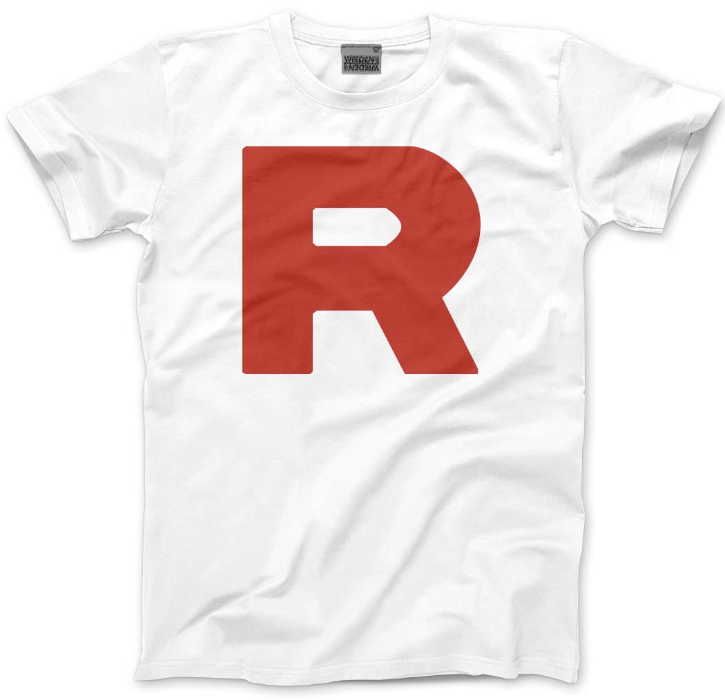 Hotscamp White R Team - Kids T-Shirt - Blast Off Game Geeky 7-8 Years