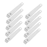 TOKIDNY 10pcs Stainless Steel Oral Liquid Bottle Opener Pocket Size Ampoule Cap Remover Portable Lightweight Vial Lid Opener for Home and Pharmacy Use