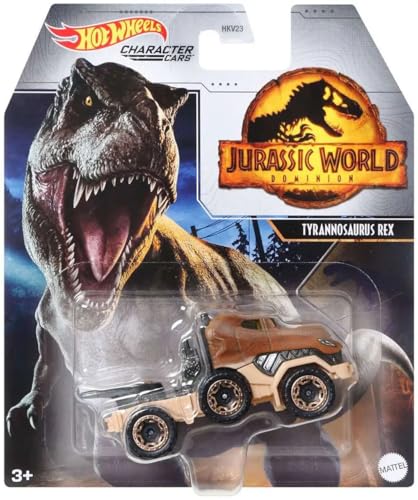 Hot Wheels Jurassic World Set 4 Vehículos a Escala miniatura 4
