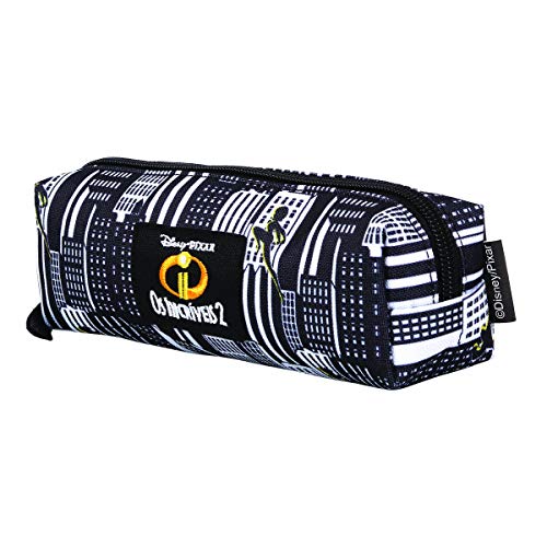 Estojo Soft os Incríveis 2, 5 x 20 x 5, 1 Compartimento, Dermiwil 52040, Preto