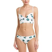 Proenza Schouler Womens 2Pc Underwire Bikini Set, Xs, White