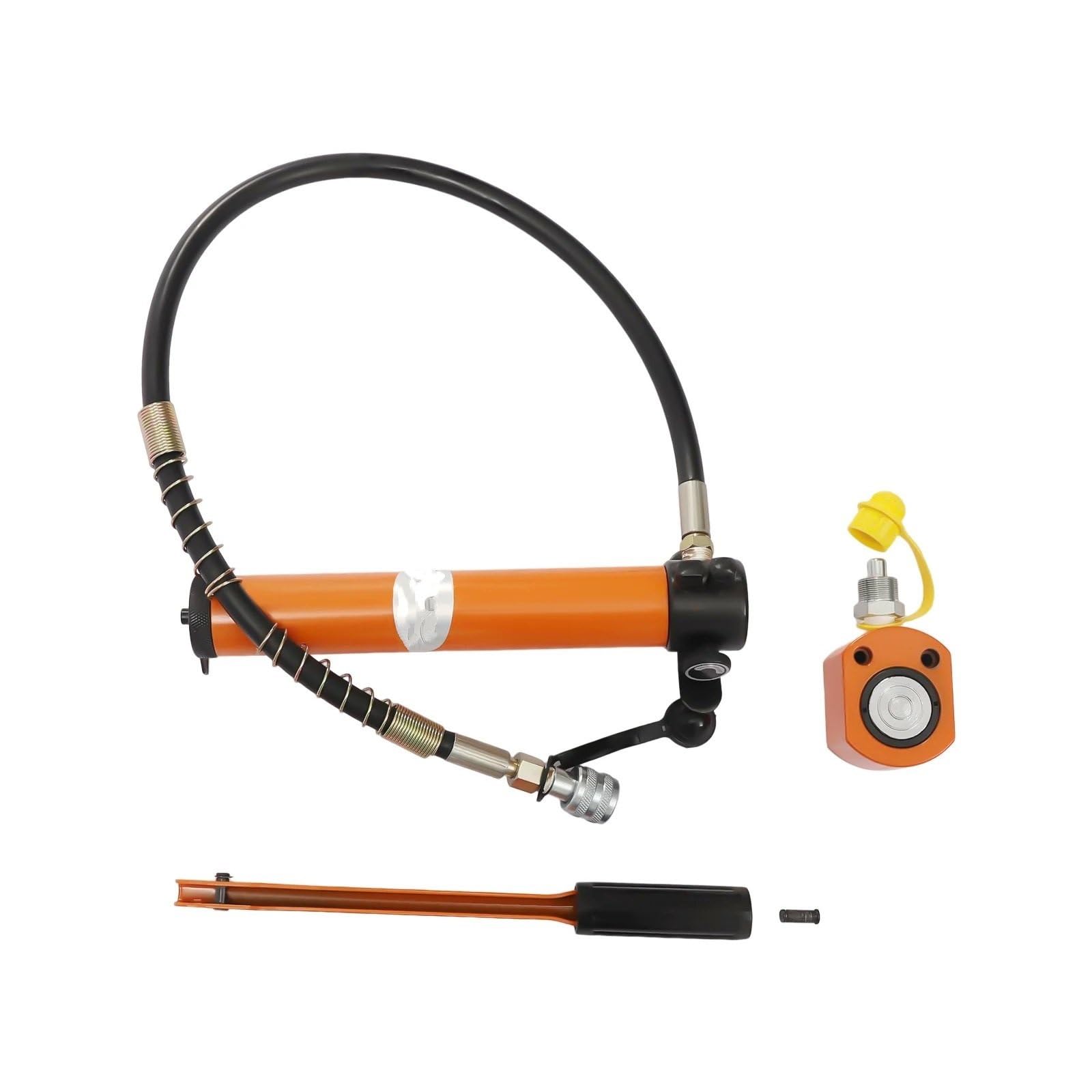 nożycowy lewarek Podnośnik hydrauliczny 10T z ręczną pompą hydrauliczną Zestaw podnośników Hydrauliczna pompa ręczna CP-180 o pojemności 350 cm3 Podnośnik samochodowy