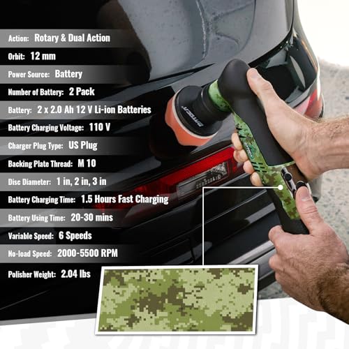 BATOCA S5 1-3 Inch Cordless Polisher