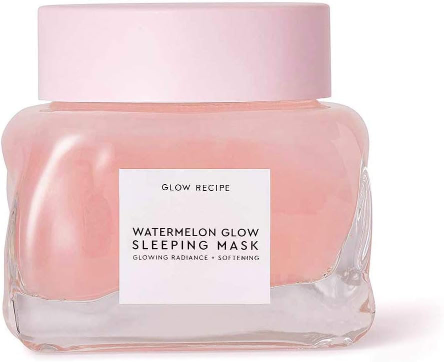 Glow Recipe Watermelon Exfoliating Sleeping Mask Rich in Hyaluronic Acid (30ml / 1oz)