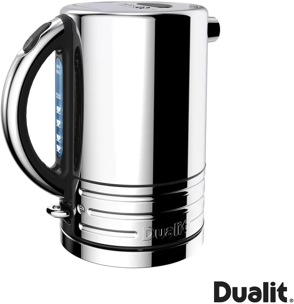 Dualit Architect czajnik i toster z 4 szczelinami w zestawie, technologia Perfect Toast, czarny matowy