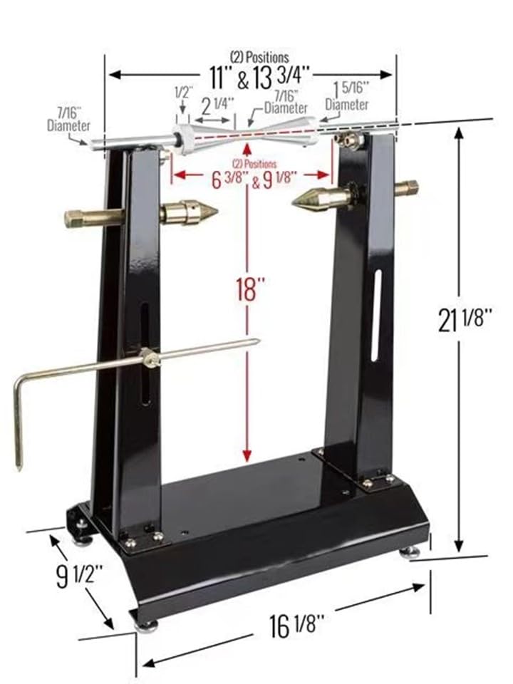 Equilibratore ruota moto con coni regolabili