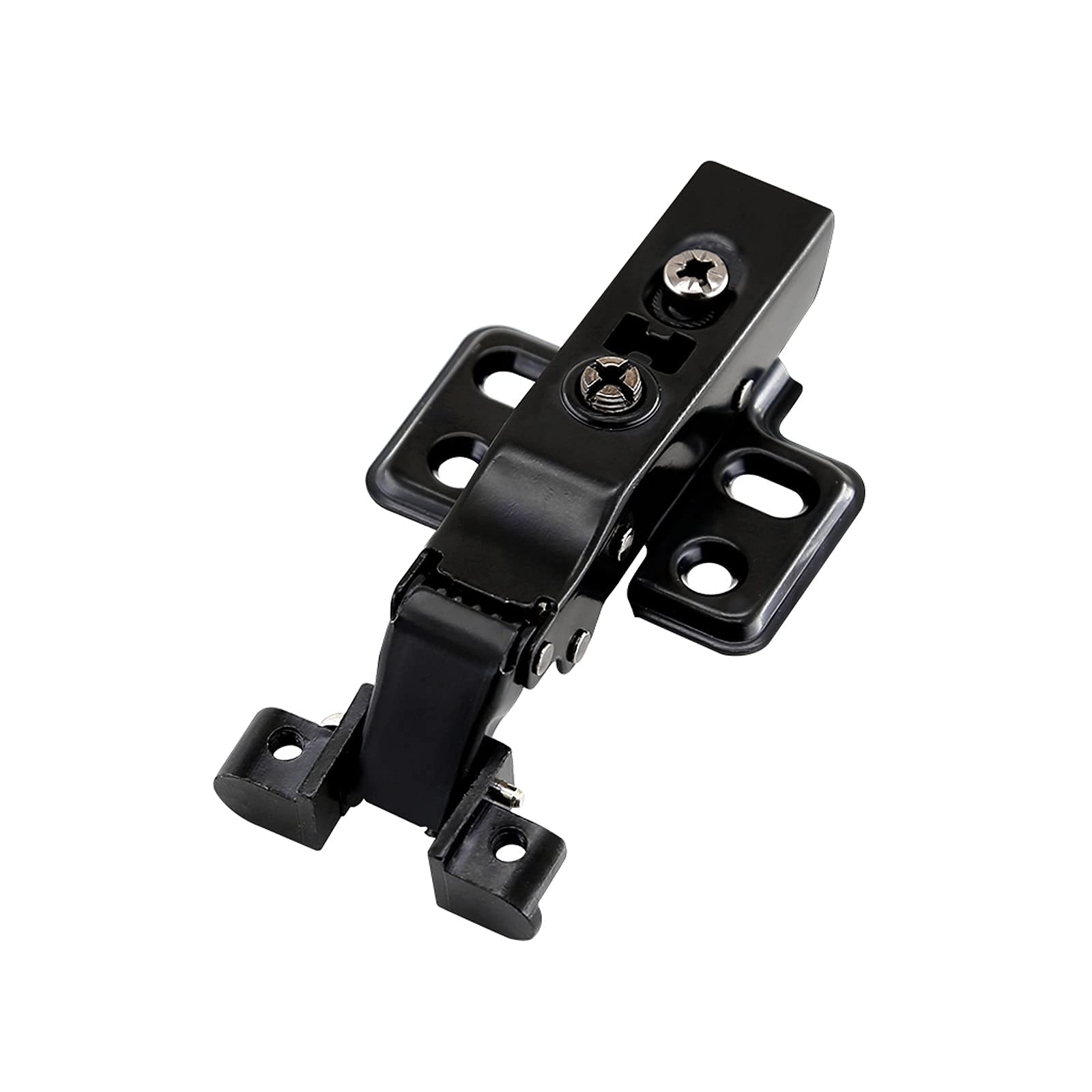 Nvsfzgiyg C Hinge, Door Hinges 10 Packs Old Rolled Steel Hydrauli Damping Buffer Straight Bending For Aluminum Glass Door/Display Abinet/Cabinet Loser(C)