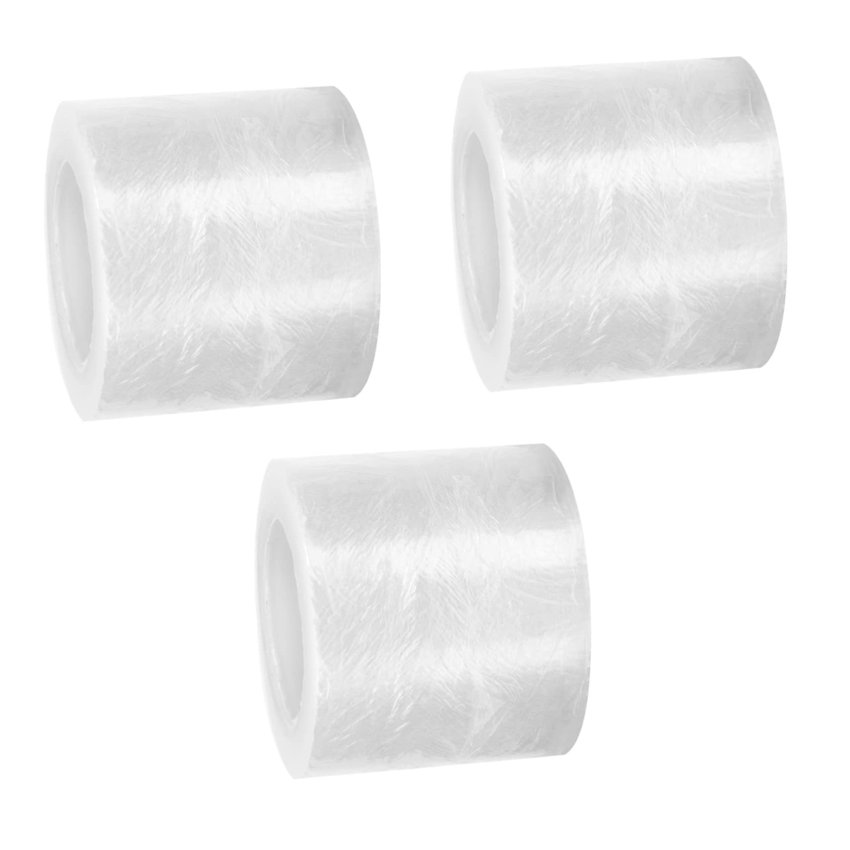 MUCKLILY Grafting Eyelash Cling Film 3 Rolls 1.77X1.77 Inch Ultra Thin Protective Wrap for Eyebrow Lip Tattoo Application and Professional Makeup