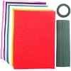 Star Brand Packing Crepe Paper Rolls,Wide Creped Paper Streamer,for Crepe Paper Flowers,Gift Wrapping,Floral Artwork,Assorted Color Florist Crepe Tissue Sheets