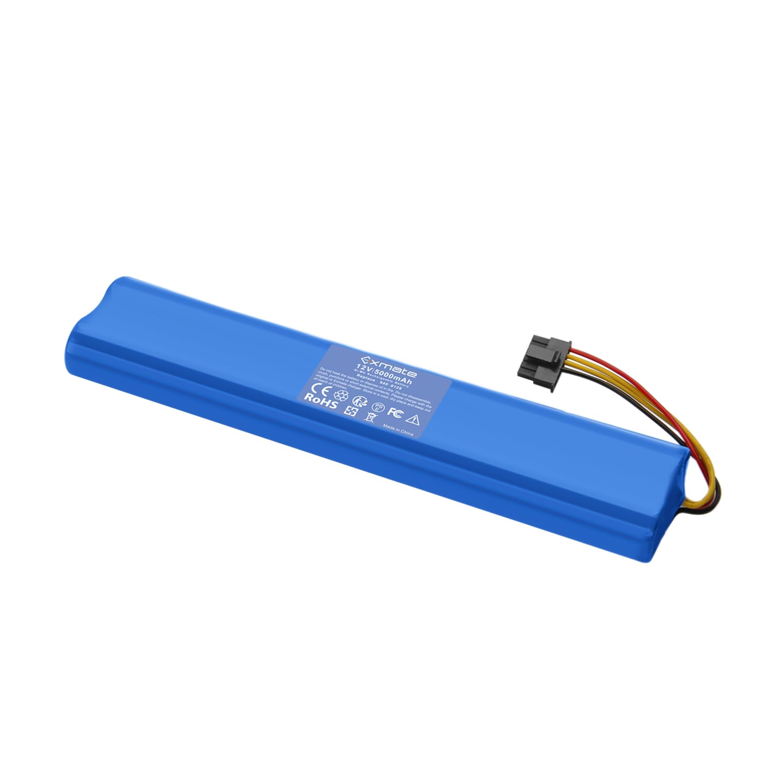 Exmate NI-MH 12V 5000mAh Zastępczy akumulator do Neato BotVac 70, 70e, 75, 80, 85 Robot, Kompatybilne modele akumulatorów 025-0012, 945-0129, NX2000SCx10