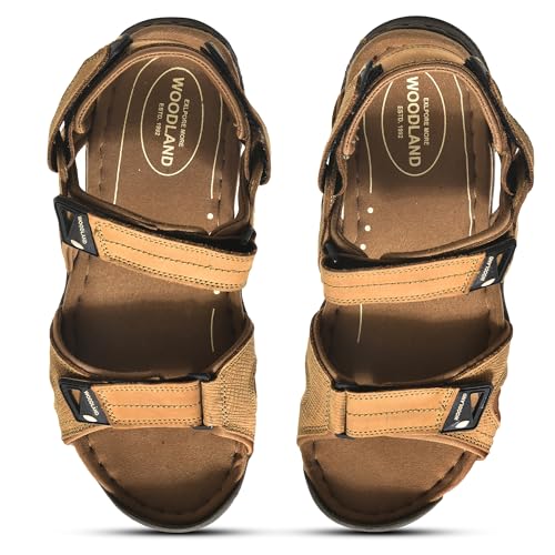 Image of Woodland Men's Leather Sandal