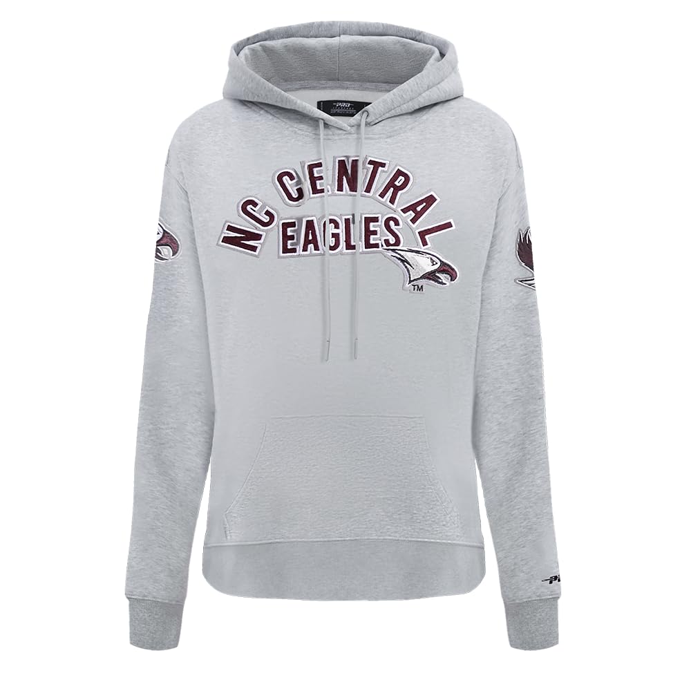 Sudadera con capucha Pro Standard de mujer en gris contra los días fríos 5