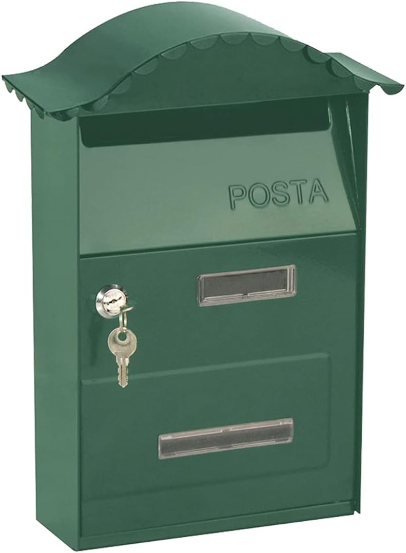 Cassetta Postale Kippen IRON - Colore Argento, 300x210x70mm | Con Chiavi E Fissaggi - Foto 7