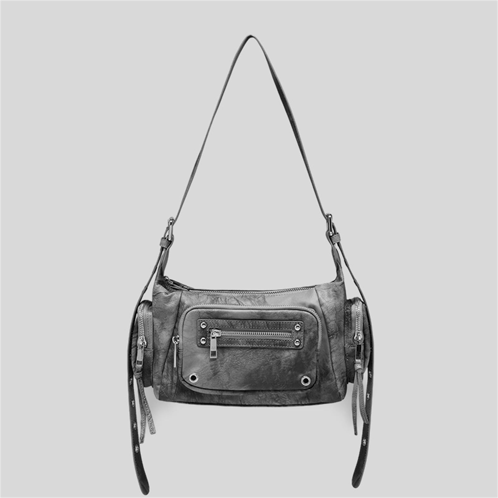 Borsa a tracolla da donna in pelle borse a tracolla borse multiple borse hobos borse con tracolla regolabile tasche multiple