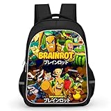 [SWRCexlj] イタリアンブレインロットリュックカジュアルリュック 人気アニメキャラクター通学通勤スポーツ 旅行 男女兼用