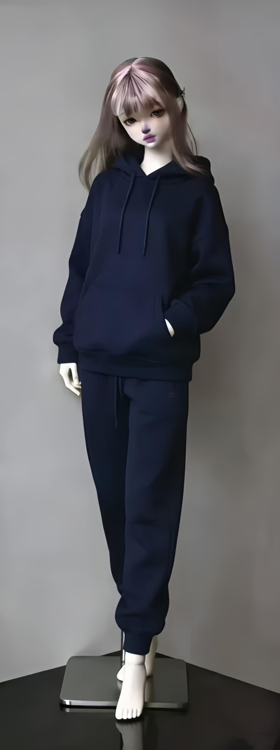 Bjd Puppenkleidung, Ballgelenk-Puppenkleidung, für 1/3 1/4 1/6 Bjd-Puppen, handgefertigt, Modestil-Set, Puppe nicht im Lieferumfang enthalten (M, 1/4)