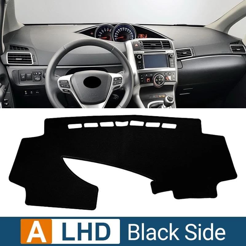 Tapis de tableau de bord pour Toyota Verso 2009-2018 : stop aux reflets du soleil