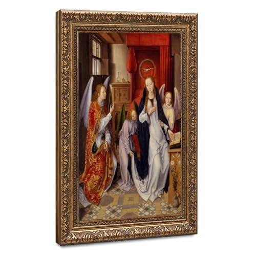 Toile Hans Memling Haute Définition chef d'œuvre d'art flamand avec cadre suspendu