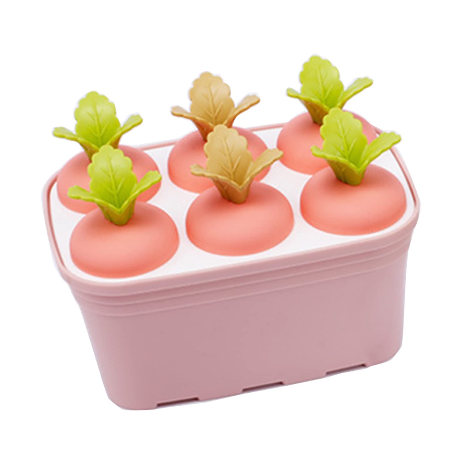 Tsophreniq Cream Ice Makers Removable Lid Homemade Popsicles Molds PP 3 Colors to Choose Molds Popsicles