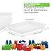 Sorting Trays,15 Pack Stackable Puzzle Sorting Trays,Jigsaw Puzzle Organizer Multipurpose Organizer Tray for Toys Beads Painting DIY Projects Fun Home Activities,9.8 x 7 x 0.98''