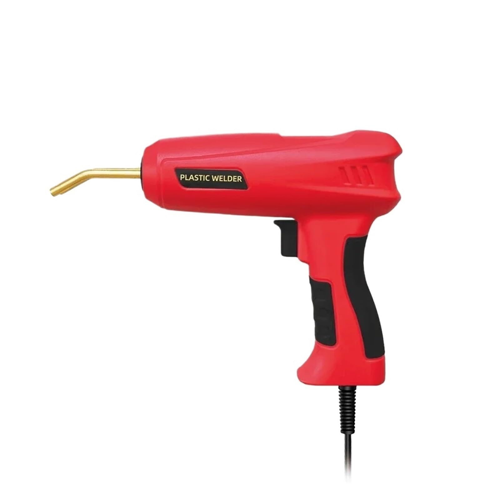 Pistola de clavos, Kit de pistola soldar plástico mejorada 200W, reparador alta potencia, grapas hierro for, reparación automóviles PVC, herramienta alambre clavos