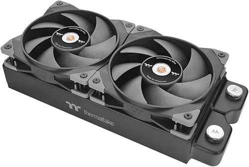 Miniatura 5 de Thermaltake SWAFAN GT12 Ventilador de refrigeración de PC, 3 tipos de aspas de ventilador desmontables, alta presiónalto flujo de aireinvertido