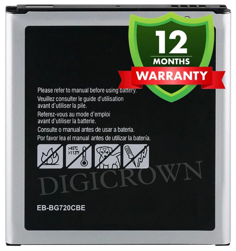 Image of Original EB-BG720CBE Battery Compatible for Samsung Galaxy Grand Max - (2500mAh) - 1 Year Warranty DF7